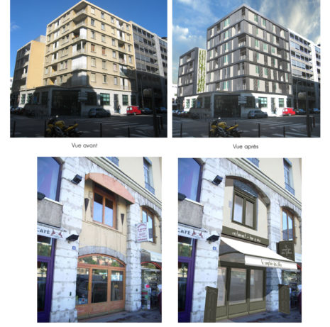 Photomontage_façades_Bureaux & Commerce