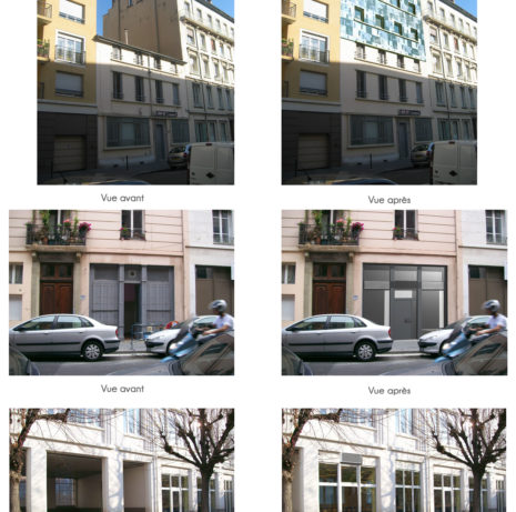 Photomontage_façades_Logements & Ecole